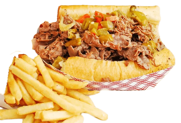Italian Beef Sandwich.